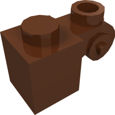 20310 - Brick, Modified 1 x 1 with Scroll with Hollow Stud