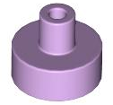 20482 - Tile, Round 1 x 1 with Bar and Pin Holder