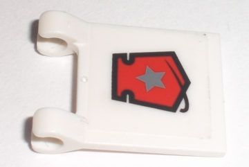 2335pb057 - Flag 2 x 2 Square with Space Police 3 Badge Pattern (Sticker) - Set 5969