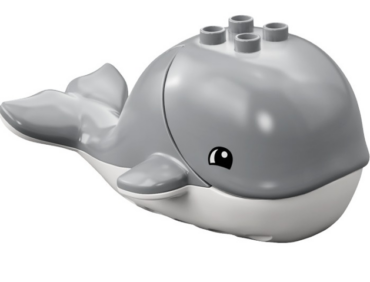 23738c02pb01 - Duplo Whale with White Base