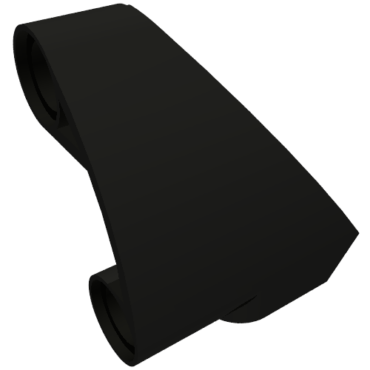 2395 - Technic, Panel Curved # 9 3 x 3 Tapered Left
