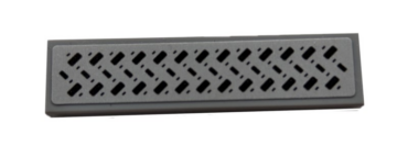 2431pb0577 - Tile 1 x 4 with Tread Plate Pattern (Sticker) - Set 42078