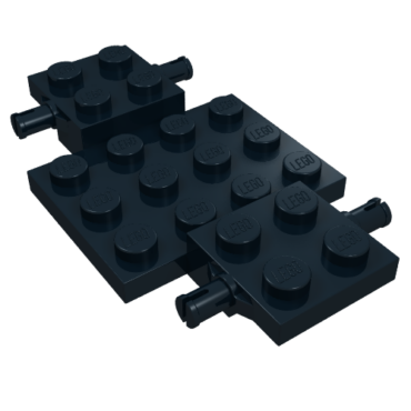 2441 - Vehicle, Base 4 x 7 x 2/3