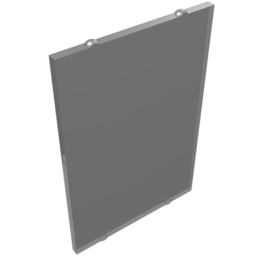 2494 - Glass for Window 1 x 4 x 5