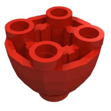 24947 - Brick, Round 2 x 2 Dome Bottom with Studs
