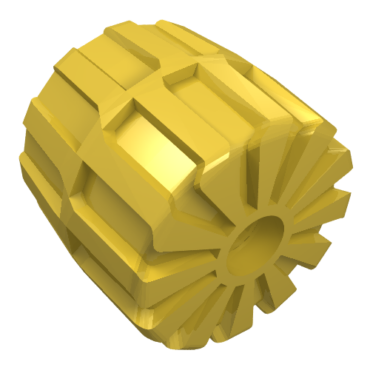 2593 - Wheel Hard Plastic Medium (35mm D. x 31mm)