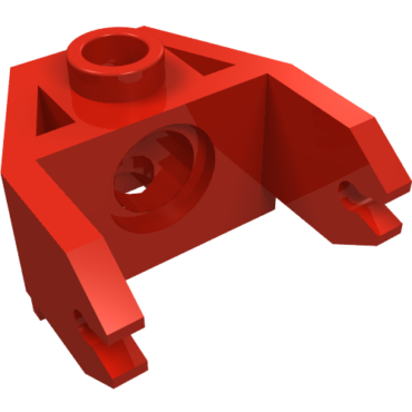 2607 - Magnet Holder 2 x 3 with Clips and Pin Hole