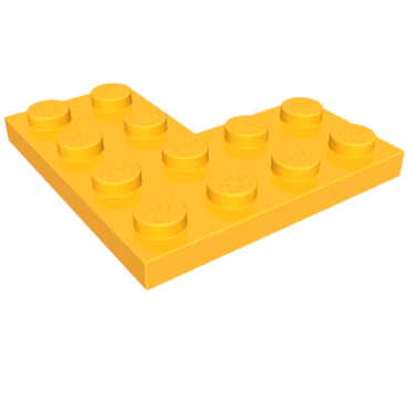 2639 - Plate 4 x 4 Corner