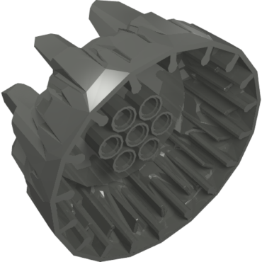27254 - Wheel Hard Plastic with Large Cleats and Flanges