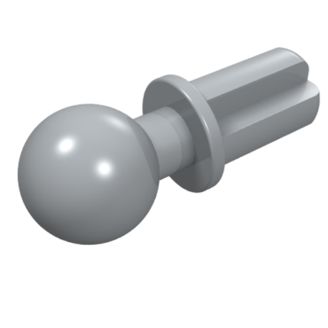 2736 - Technic, Axle 1L with Tow Ball