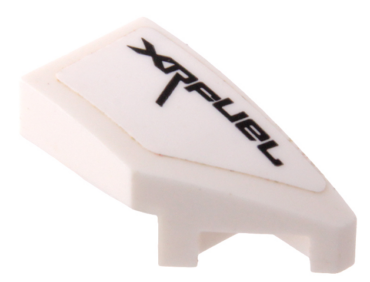 29119pb004 - Wedge 2 x 1 x 2/3 Right with 'XRFUEL' Pattern (Sticker) - Set 42095
