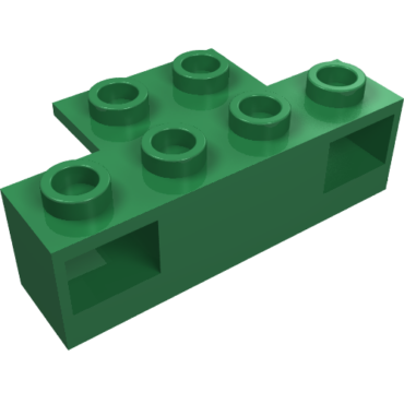 2928 - Electric, Train Light Prism 1 x 4 Holder