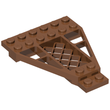 30036 - Wedge, Plate 8 x 6 x 2/3 with Grille