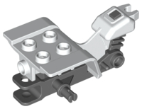 30187c00b - Tricycle Body Top with Dark Bluish Gray Chassis (30187 / 30188)