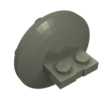 30209 - Bracket 1 x 2 - 4 x 4 Round Dish