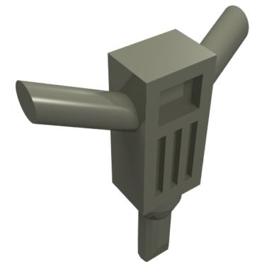 30228 - Minifigure, Utensil Tool Motor Hammer / Jackhammer