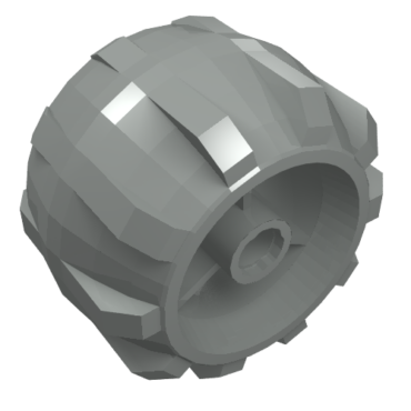 30324 - Wheel Hard Plastic Spoked
