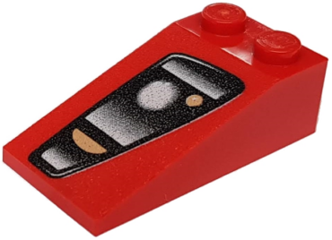 30363pb008L - Slope 18 4 x 2 with Ferrari Headlight Pattern Model Left Side
