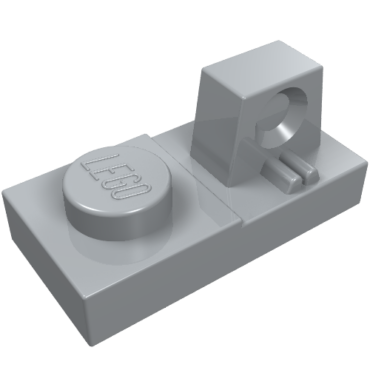 30383 - Hinge Plate 1 x 2 Locking with 1 Finger on Top