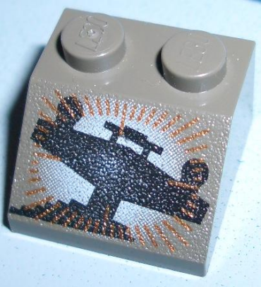 3039pb023 - Slope 45 2 x 2 with SW Star Destroyer Bridge Pattern
