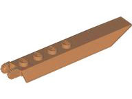 30407 - Hinge Plate 1 x 8 with Angled Side Extensions, 9 Teeth and Rounded Plate Underside