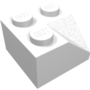 3046 - Slope 45 2 x 2 Double Concave