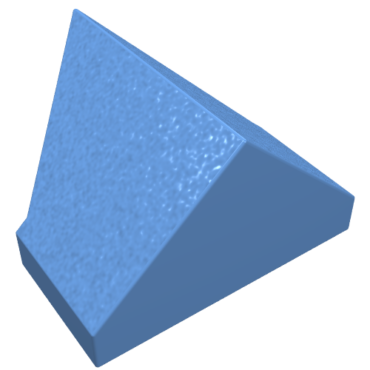 3049c - Slope 45 2 x 1 Double / Inverted with Bottom Stud Holder