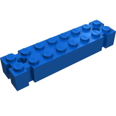 30520 - Brick, Modified 2 x 8 with Channels and Axle Holes at Ends