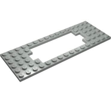 3058a - Plate, Modified 6 x 16 with Motor Cutout Narrow