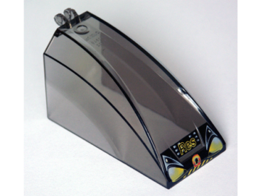 30649px1 - Windscreen 8 x 4 x 4 Curved with 2 Fingers with Headlights and Res-Q Pattern