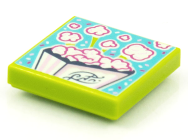 3068pb1607 - Tile 2 x 2 with BeatBit Album Cover - Popcorn Pattern