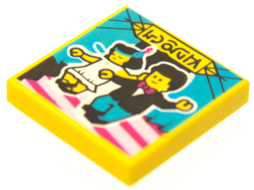 3068pb1622 - Tile 2 x 2 with BeatBit Album Cover - Man and Woman on Stairs Pattern