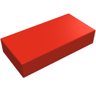 3069a - Tile 1 x 2 without Groove