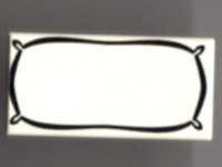 3069px48 - Tile 1 x 2 with Pillow Outline Pattern