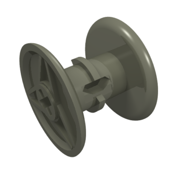 32012 - String Reel 3 x 2 x 3 Drum with Axle Hole