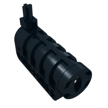 32074c01 - Projectile Launcher, Cannon, Round Bottom
