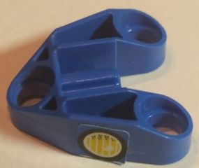 32175pb01R - Technic, Pin Connector 3 x 3 with Axle with Headlight Pattern Model Right Side (Sticker) - Set 8238