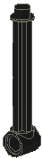 32183 - Technic, Shock Absorber 10L Damped, Piston Rod