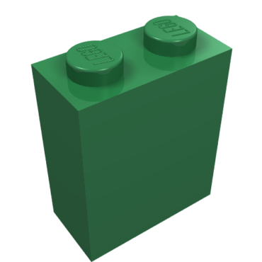 3245c - Brick 1 x 2 x 2 with Inside Stud Holder
