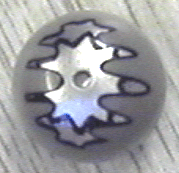 32474pb001 - Technic Ball Joint with Black and Silver TT-8L/Y7 Gatekeeper Droid Pattern