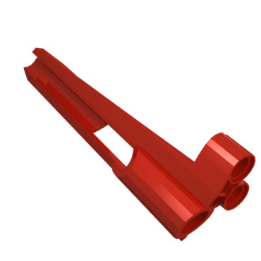 32534 - Technic, Panel Fairing # 7 Small Long, Large Hole, Side A