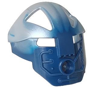 32572pb01 - Bionicle Mask Komau with Marbled Pearl Light Gray Pattern