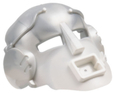 32575pb01 - Bionicle Mask Mahiki with Marbled Pearl Light Gray Pattern