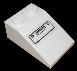 3298pb018 - Slope 33 3 x 2 with Drawer / Hatch Pattern (Sticker) - Set 5971