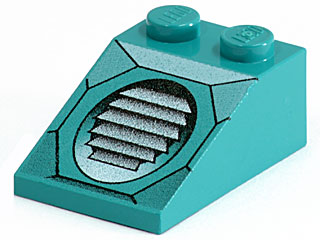 3298px1 - Slope 33 3 x 2 with Air Vents Pattern