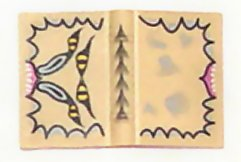 33009pb002 - Minifigure, Utensil Book 2 x 3 with Four Eyes Pattern - The Monster Book of Monsters