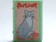 33009pb026 - Minifigure, Utensil Book 2 x 3 with Gray Cat Pattern (Stickers) - Set 3201