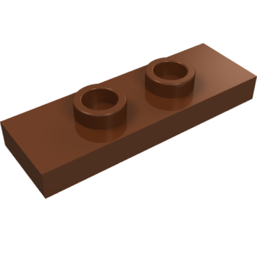 34103 - Plate, Modified 1 x 3 with 2 Studs (Double Jumper)