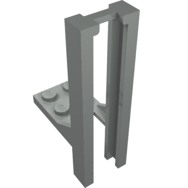 3430 - Vehicle, Forklift 2 x 2 Plate