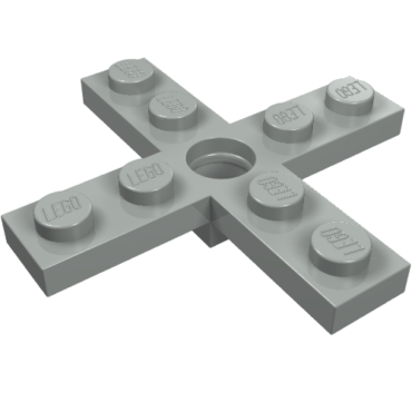3461 - Propeller 4 Blade 5 Diameter 5 x 5 with Center Hole for Rotor Holder
